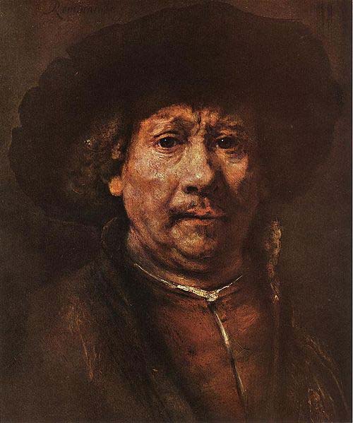 REMBRANDT Harmenszoon van Rijn Little Self-portrait